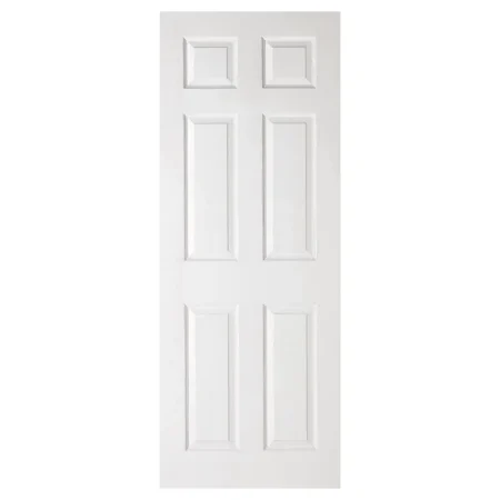 LPD Moulded Textured 6P Fire Door White Primed