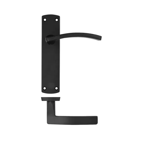 LPD Oxford Privacy Door Handle Pack - Matt Black