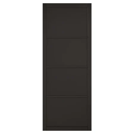 LPD Soho Black 4P Door Pre-finished