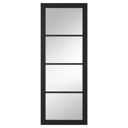 LPD Soho Glazed 4L Door Dark Charcoal Prefinished