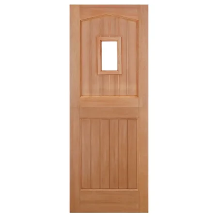 LPD Stable 1L External Door Unglazed Dowelled - Hardwood