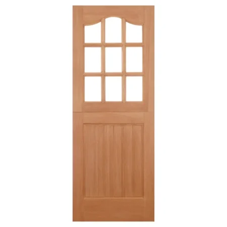 LPD Stable 9L External Door Hardwood Unglazed M&t