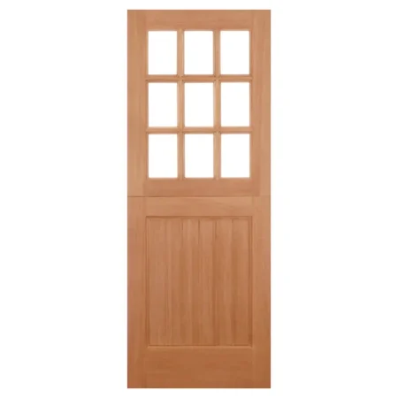 LPD Stable 9L Unglazed Door Straight Top M&T Hardwood