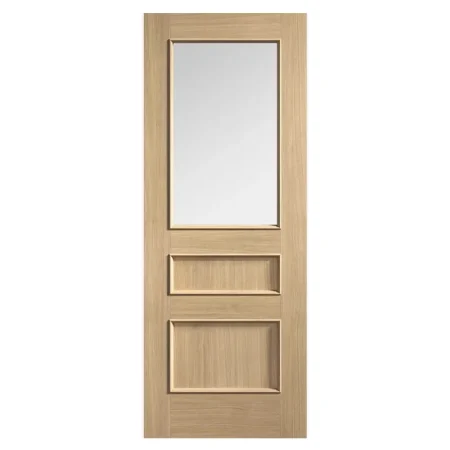 LPD Toledo Glazed Internal Door Pre-Finished Oak
