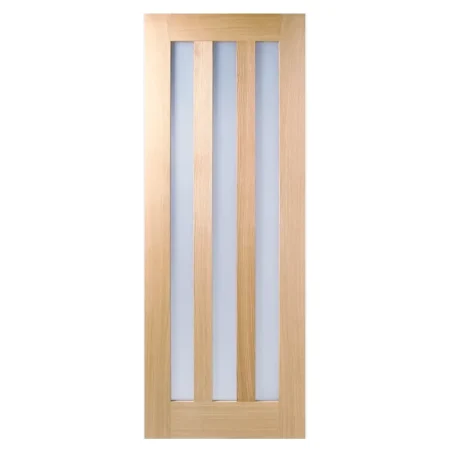 LPD Utah Frosted 3L Door Pre-Finished Oak