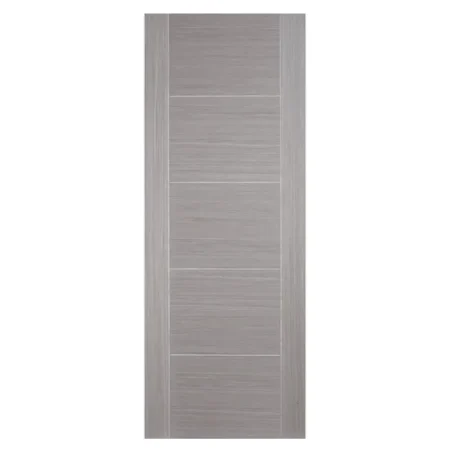 LPD Vancouver 5P Fire Door Pre-Finished Light Grey