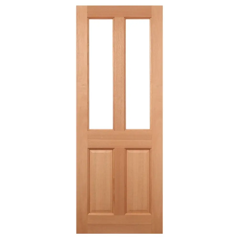 LPD Malton External Unglazed Door 2L Dowelled - Hardwood