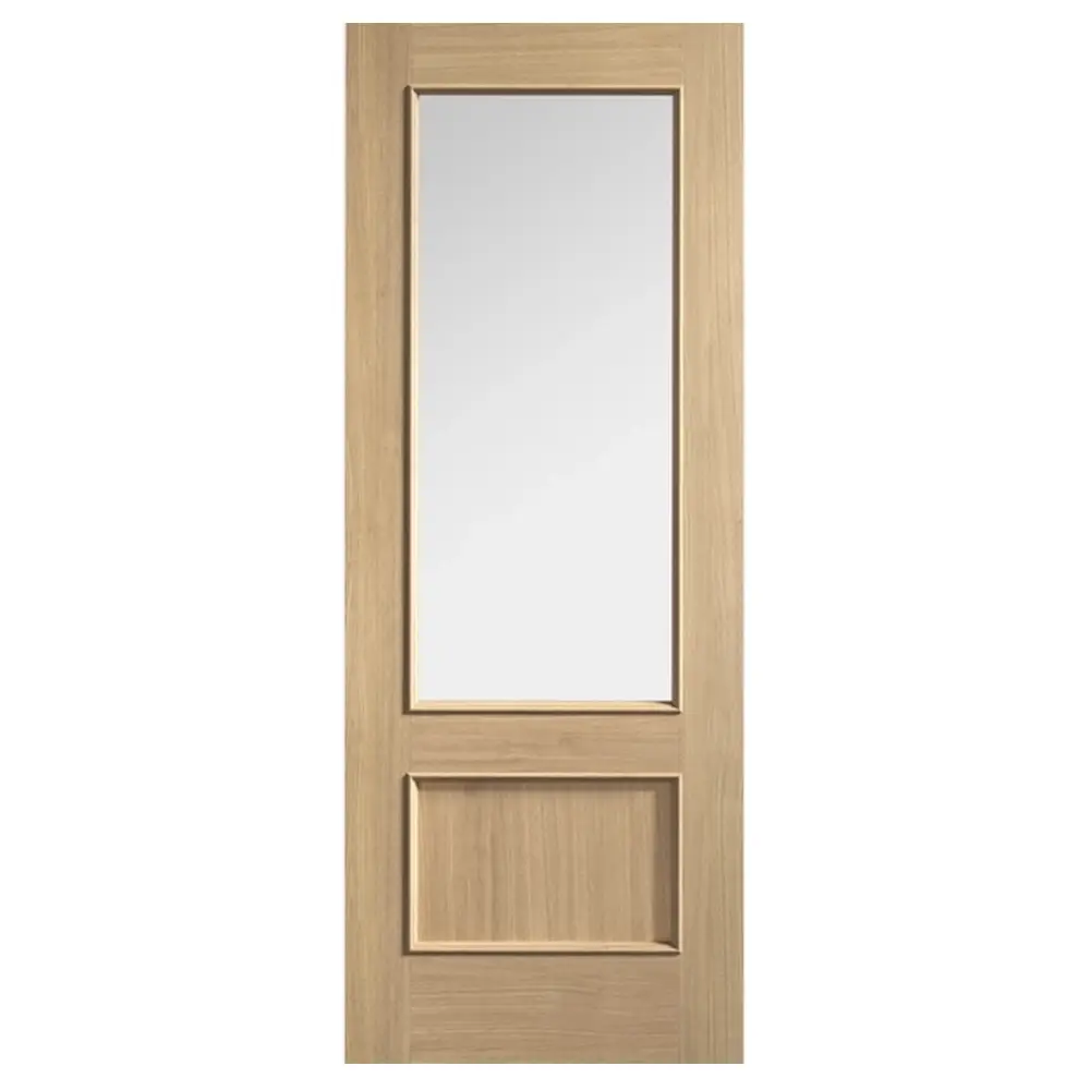 LPD Murcia Glazed Door Pre-finished Oak With Solid Core