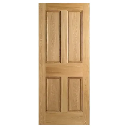 LPD 4P Oak Internal Fire Door Unglazed Unfinished