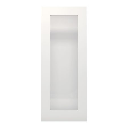 Deanta Denver Glaze Door Obscure White Primed