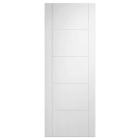 LPD Primed White Vancouver 5P Internal Fire Door