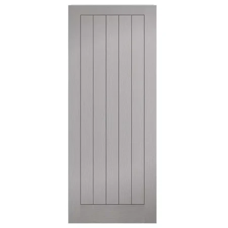 LPD Vertical 5P Internal Fire Door Pre-Finished Solid - Grey