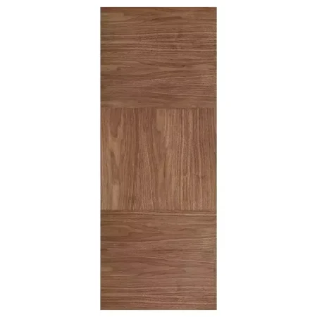 LPD Walnut Tres Fire Door Pre-Finished