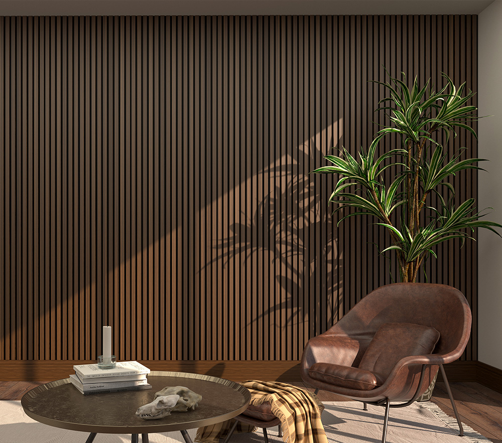 Deanta Acoustic Immerse Panelling Walnut - Image 2