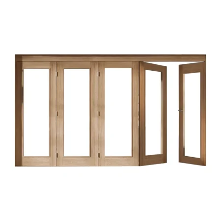 LPD Roomfold Frame Unfinished Oak 4+1